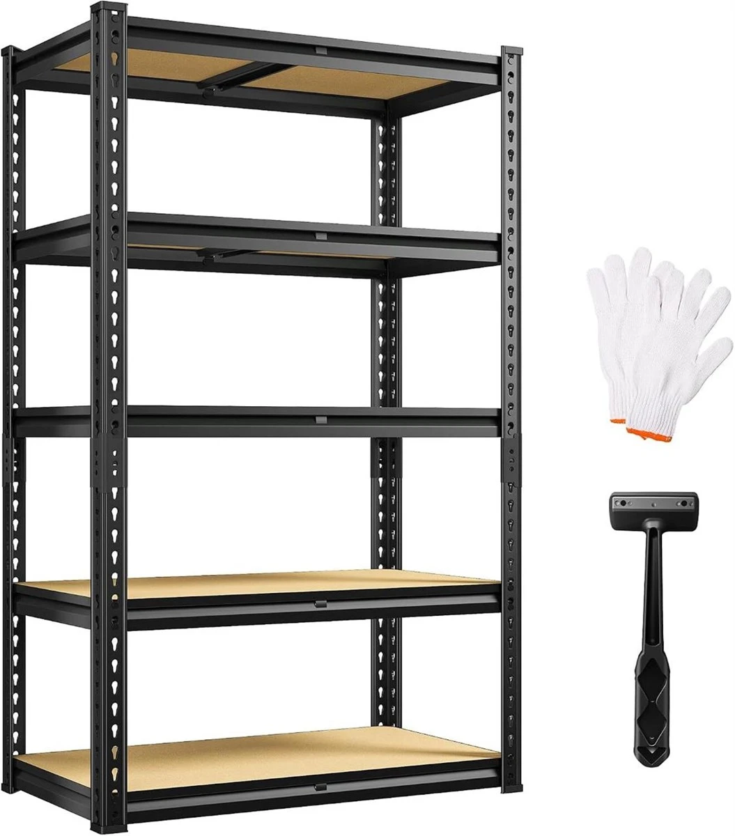 5-Tier Steel Storage Shelving Unit