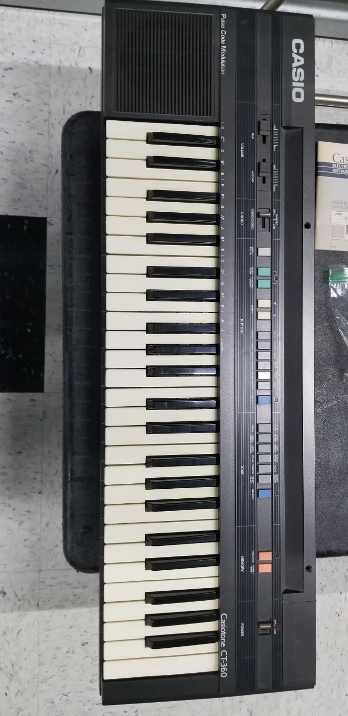 Casio Casiotone CT-360 Keyboard with Stand - photo 2