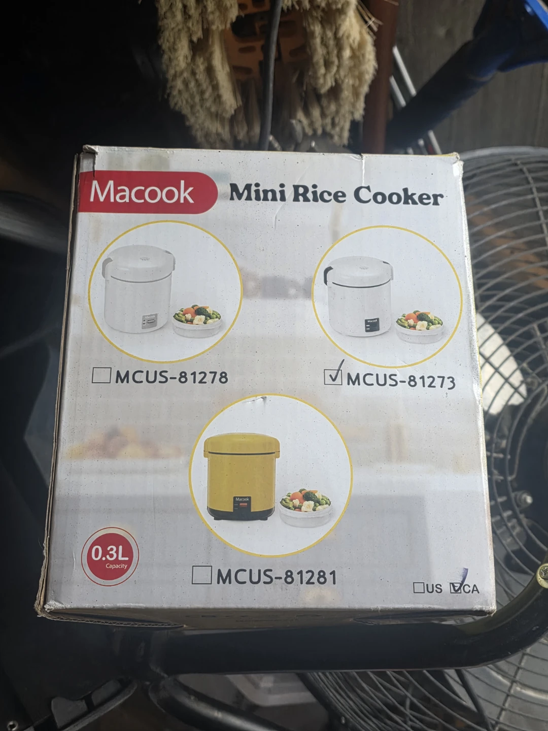 Macook Mini Rice Cooker MCUS-81273