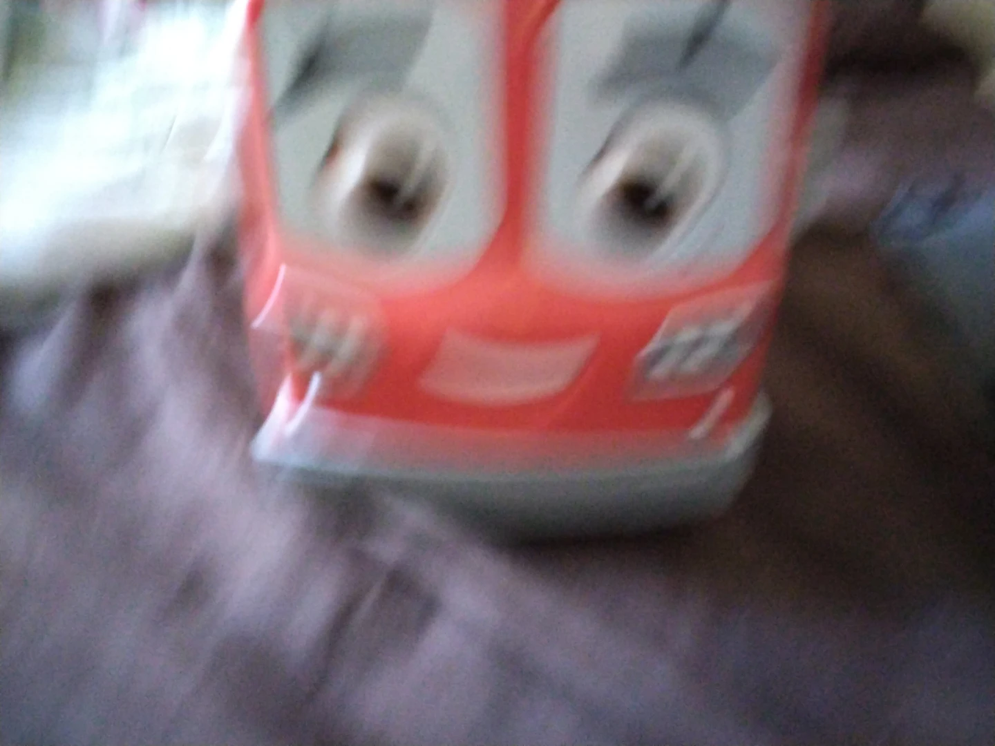 Red Plastic Toy Fire Truck - photo 2