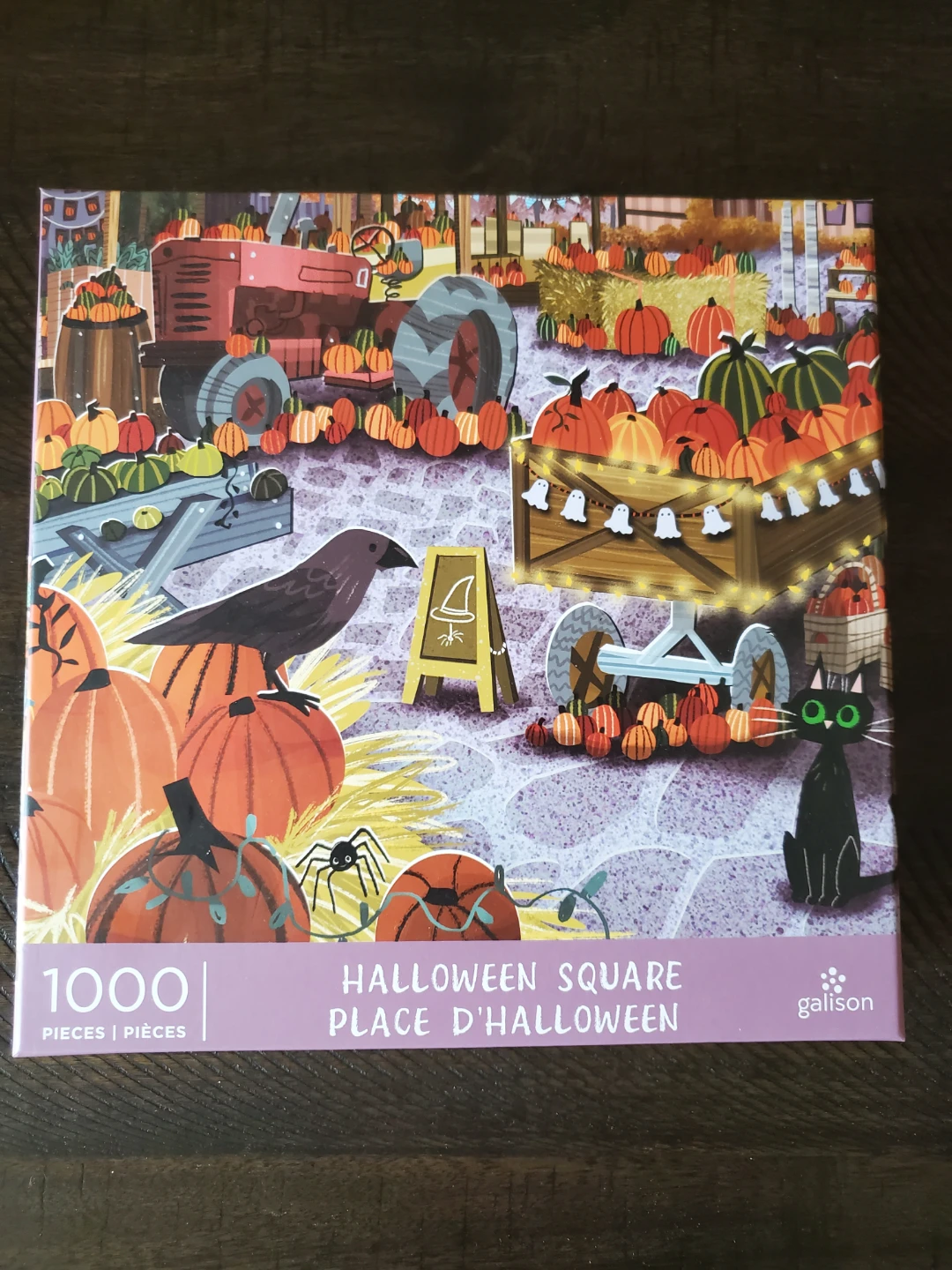 Galison 1000-piece Halloween Square Puzzle