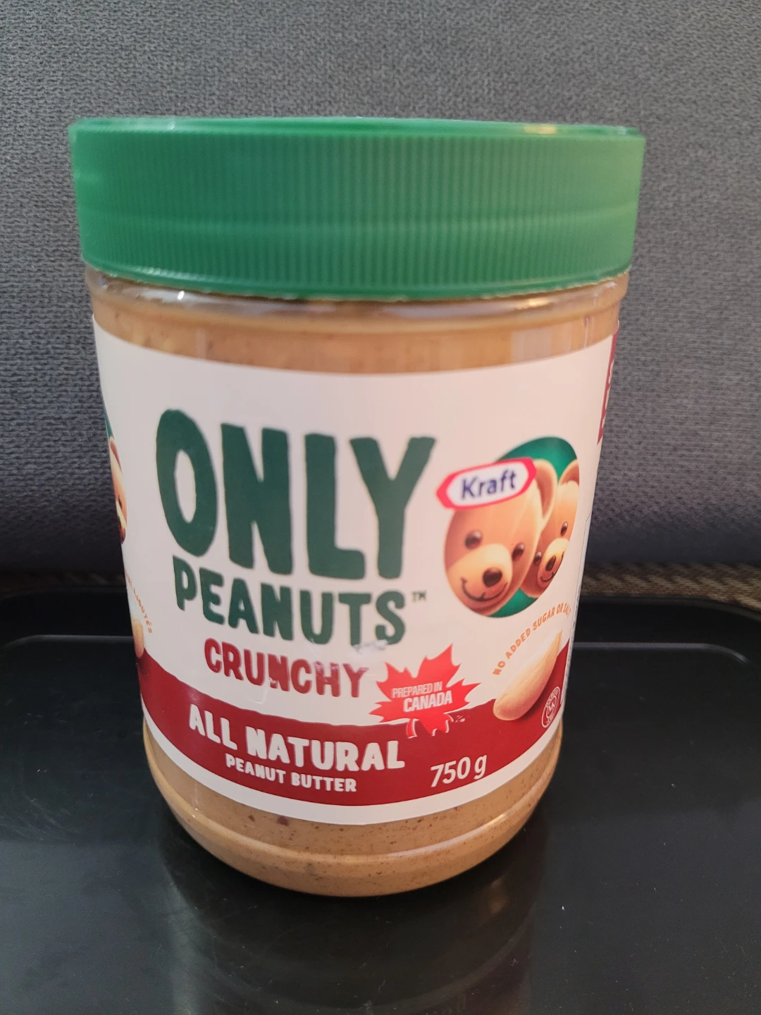 Kraft Only Peanuts Crunchy Peanut Butter 750g