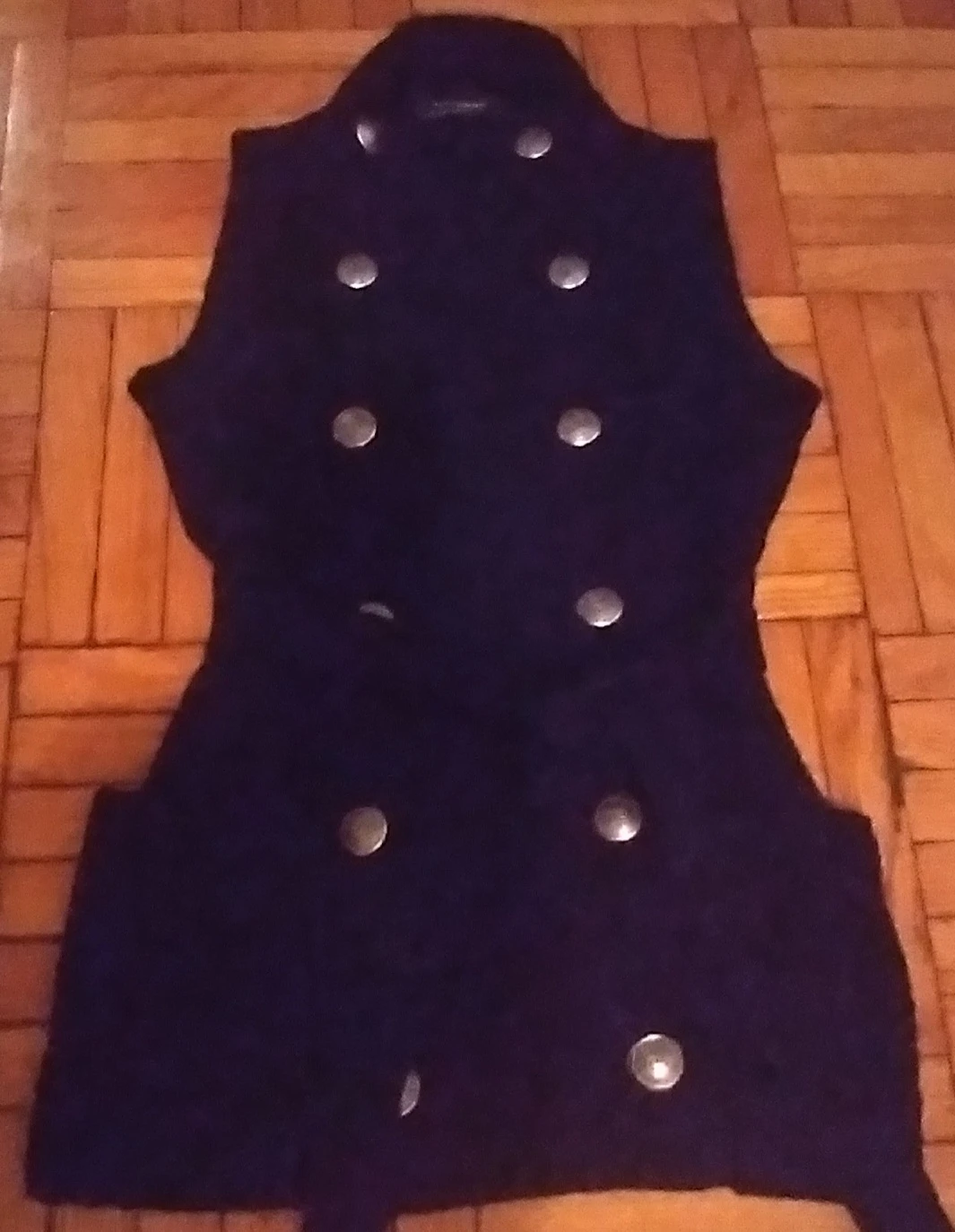 Club Monaco Black Merino Wool Vest S