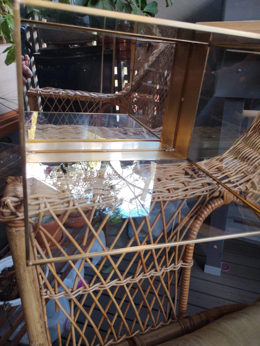 Brass&Glass display Case - photo 2