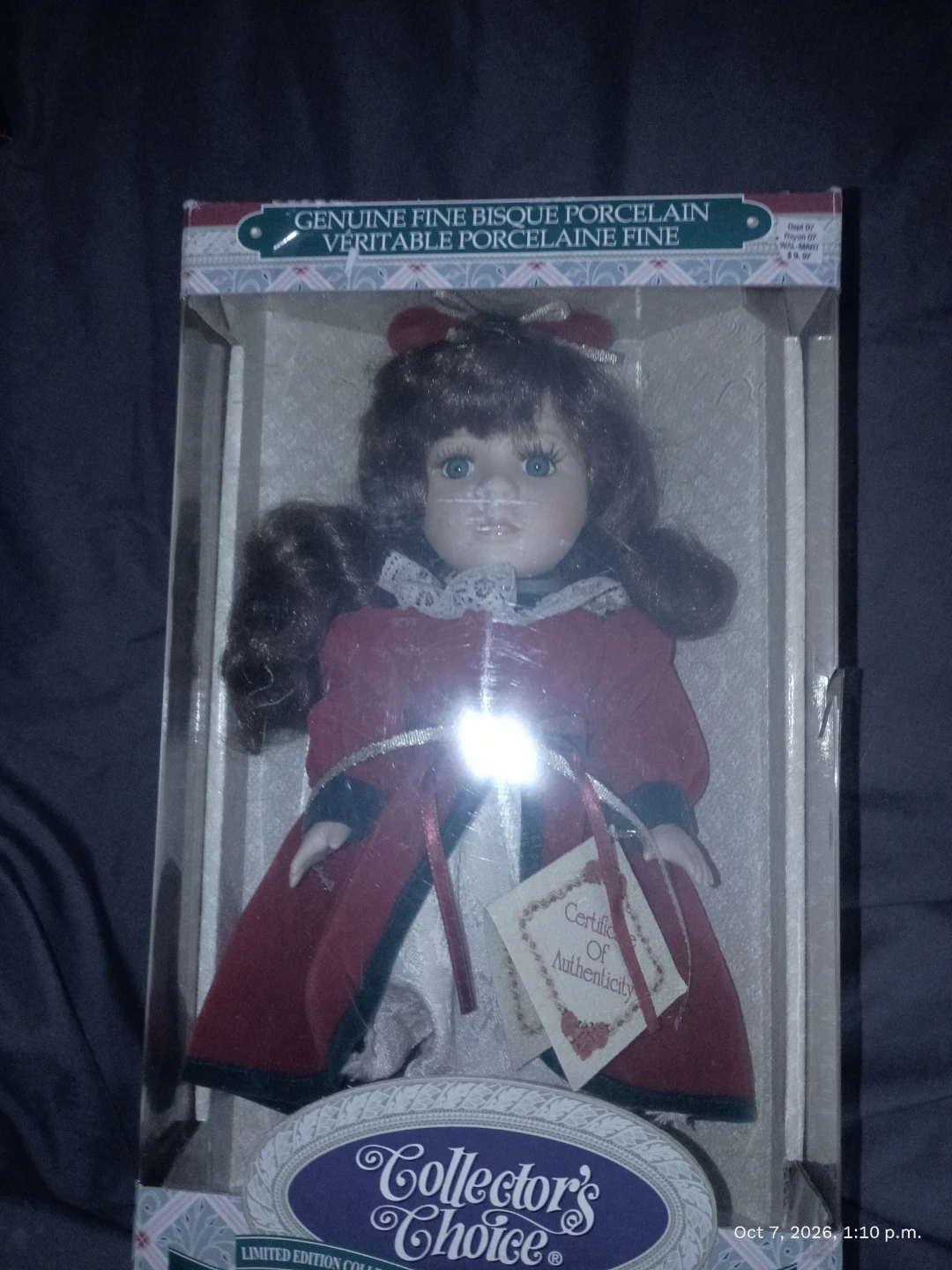 Collector's Choice Fine Bisque Porcelain Doll