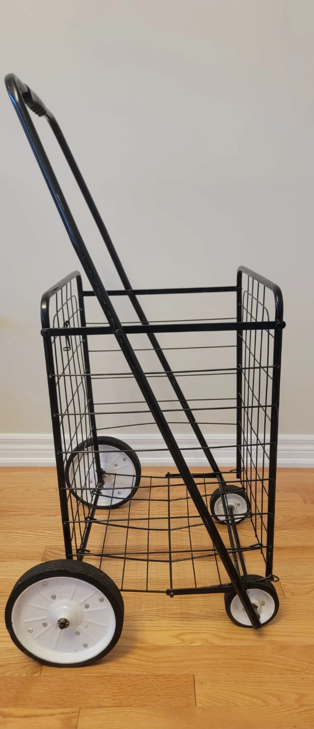 Folding Wire Shopping Cart
