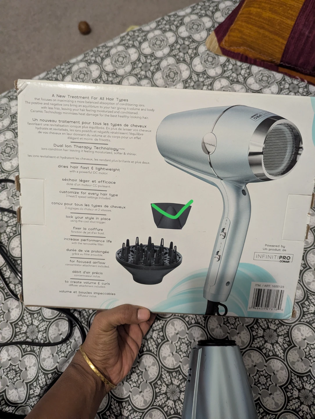 Conair Smoothwrap Hair Dryer - photo 2