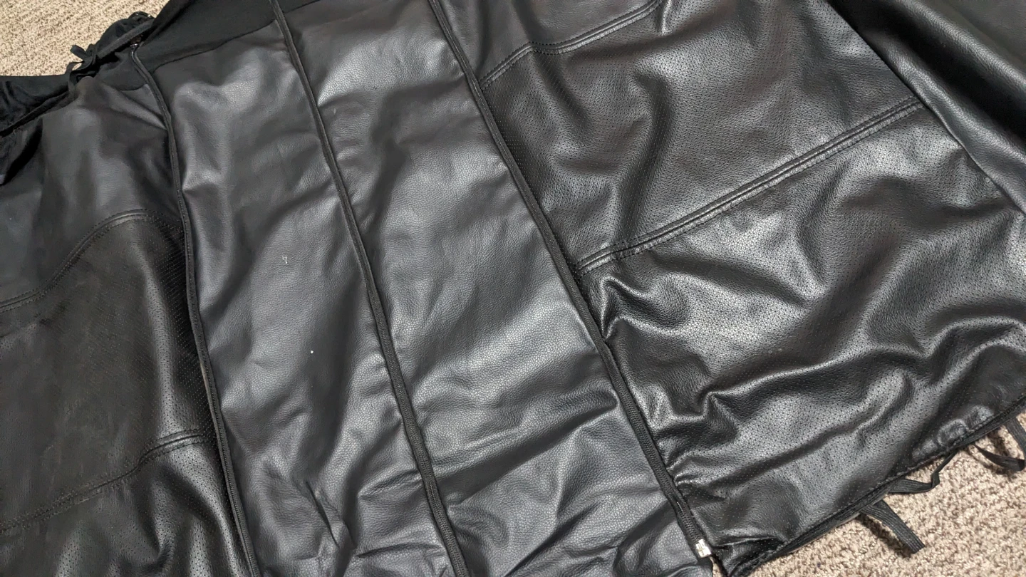 Black Leatherette Car Seat Cover - photo 2