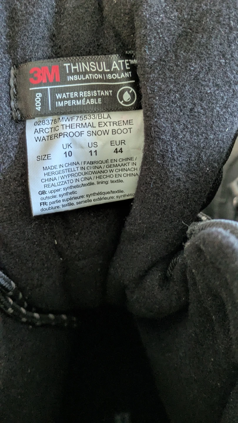 Mountain Warehouse Arctic Thermal Extreme Boots - US 11 - photo 5