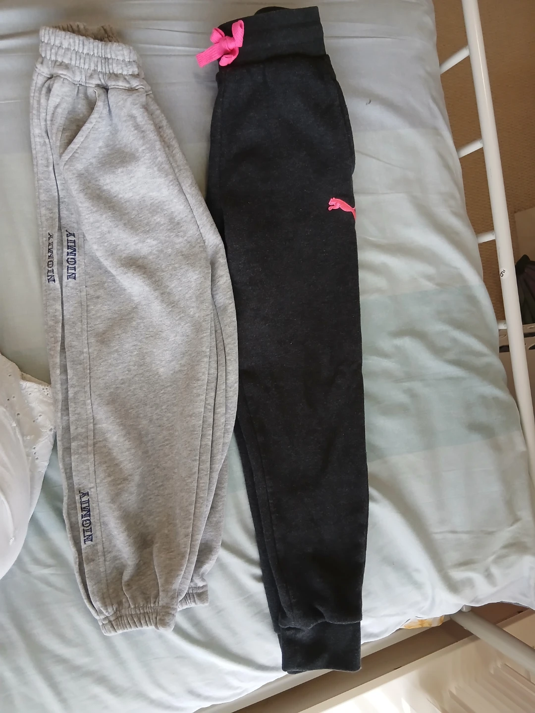 Two pairs of kids sweatpants