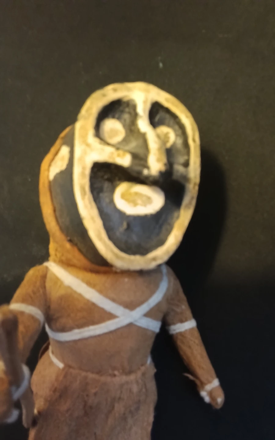 Piaroa "Warime" Ritual Bark Doll - photo 5