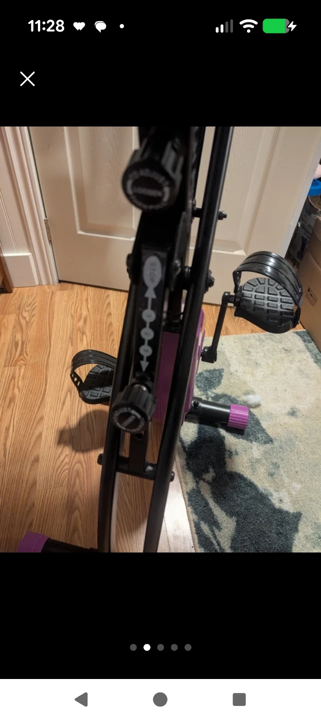 PLH Fitness Folding Stationary Bike - photo 3