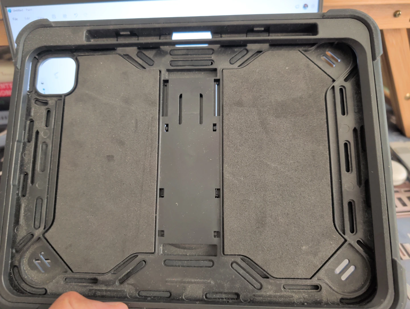 Black Rugged Tablet Protective Case for I pad 11 pro - photo 2
