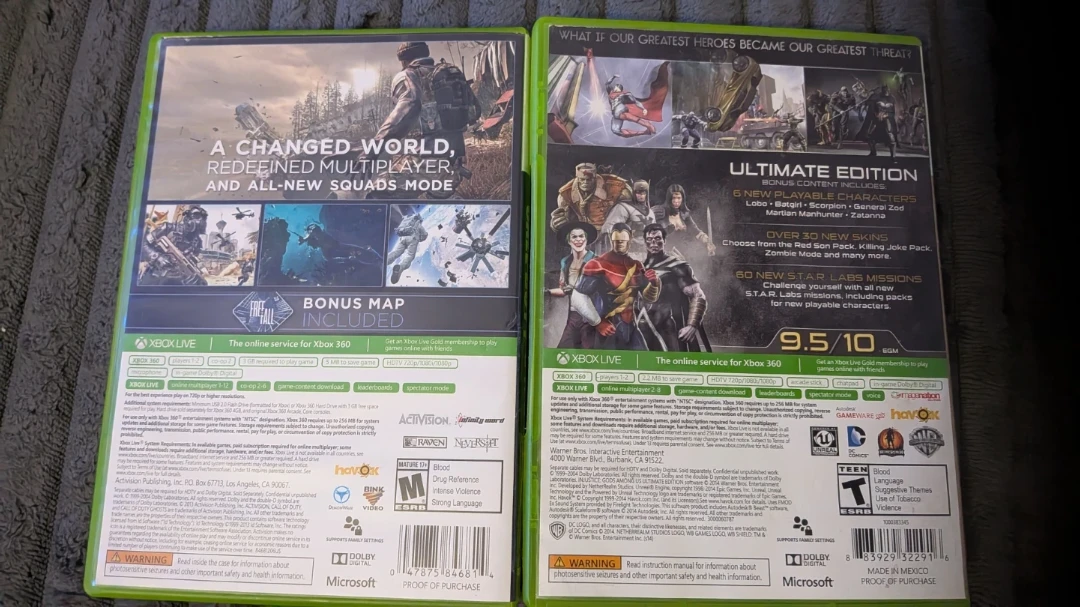 Xbox 360 Games: Call of Duty Ghosts and Injustice - photo 3