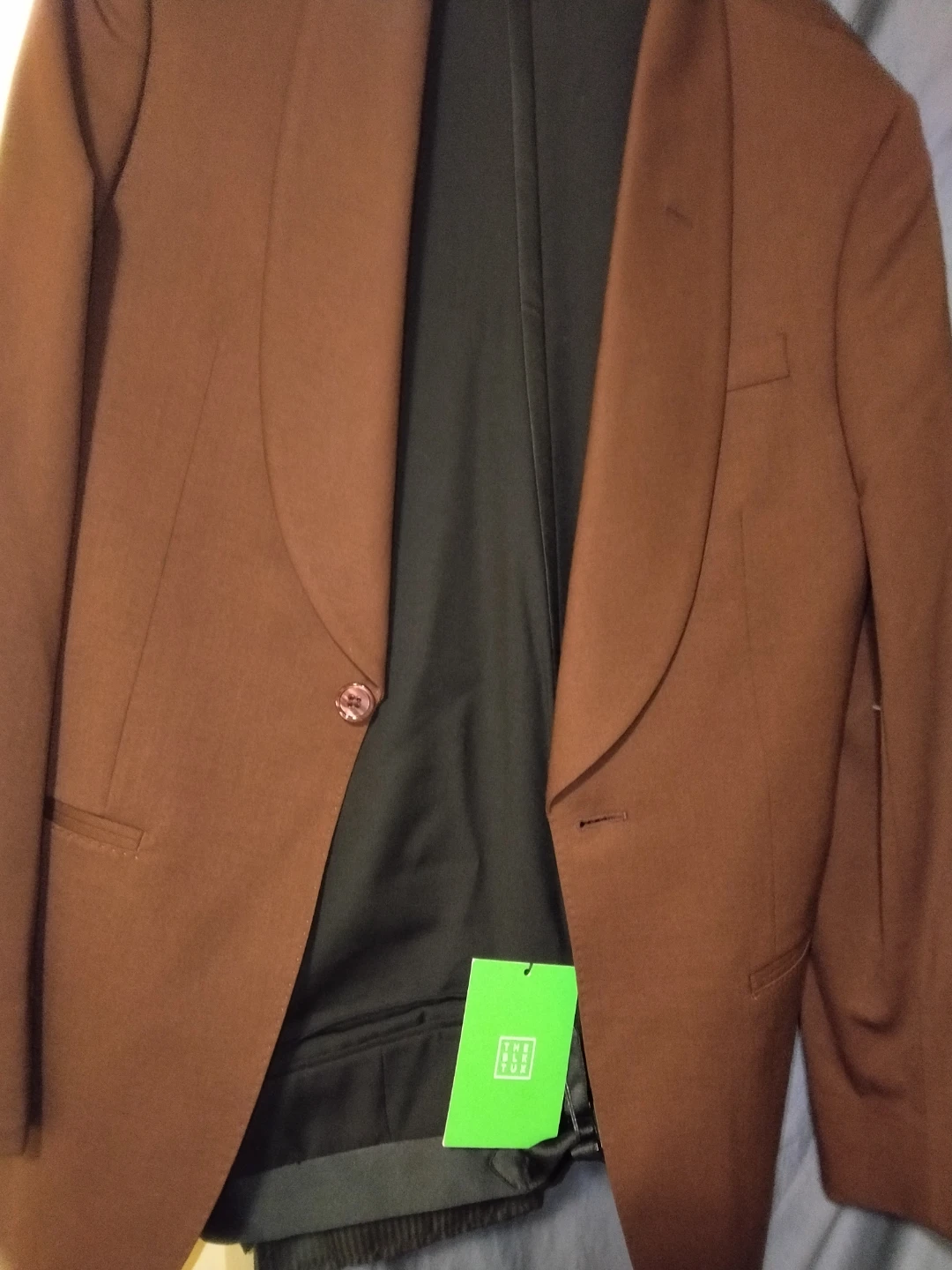 The Black Tux Brown Dinner Jacket