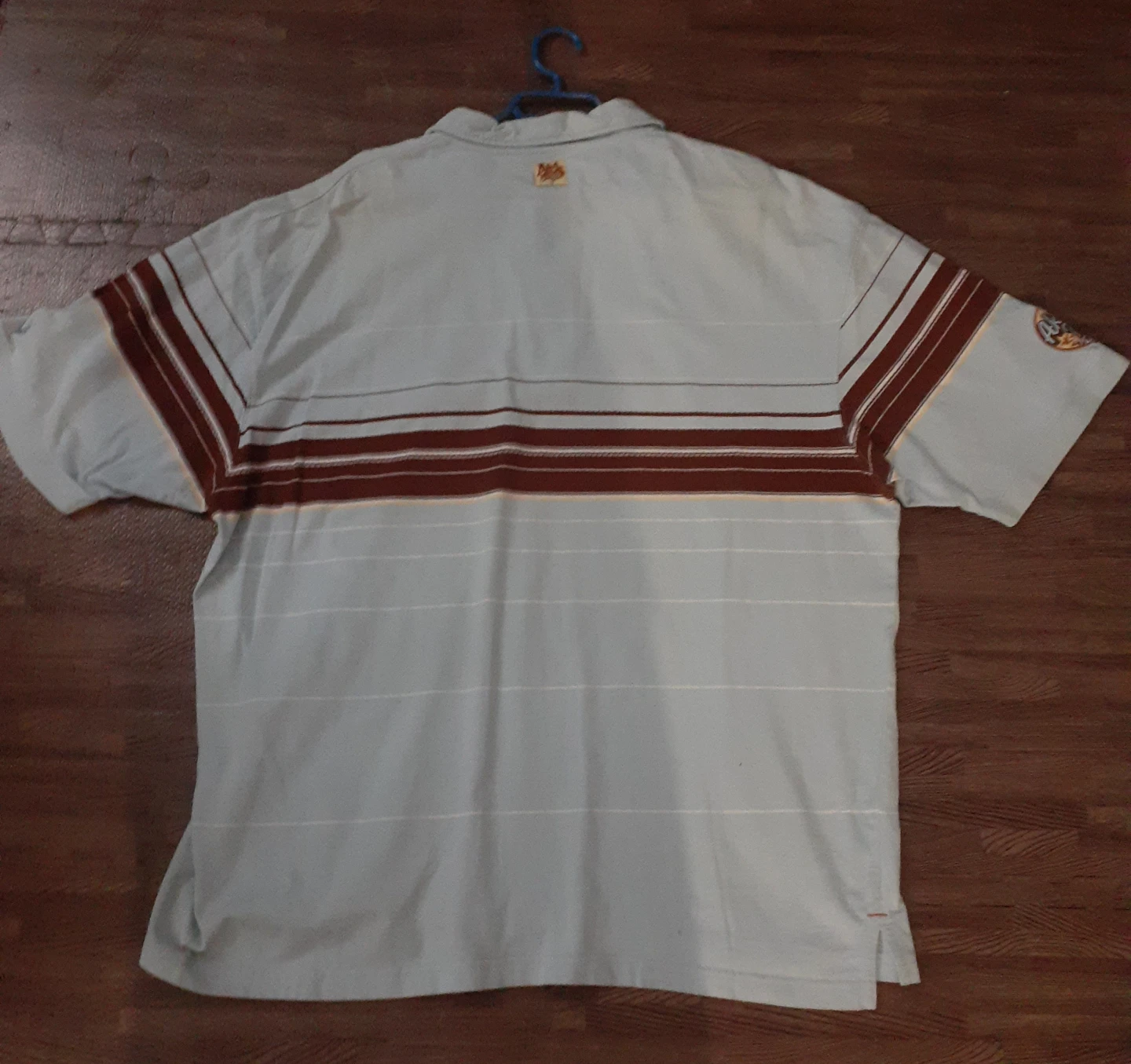 Akademiks Striped Polo Shirt - 3XL VINTAGE Y2K - photo 2