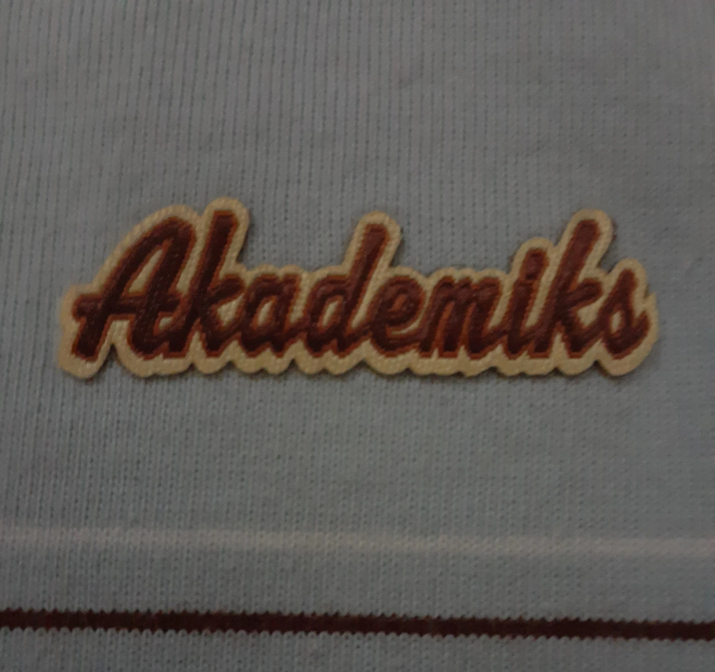 Akademiks Striped Polo Shirt - 3XL VINTAGE Y2K - photo 3
