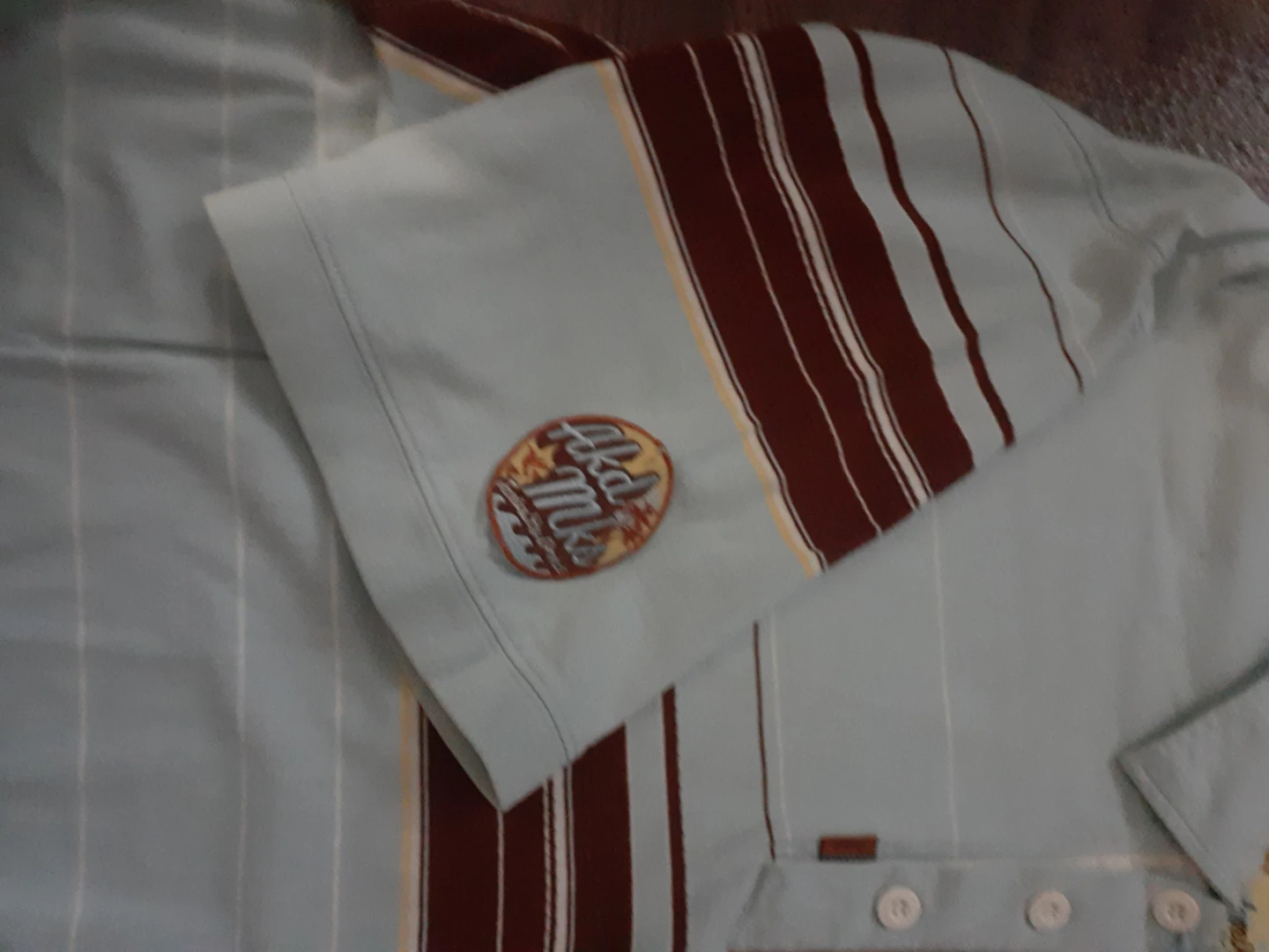 Akademiks Striped Polo Shirt - 3XL VINTAGE Y2K - photo 4