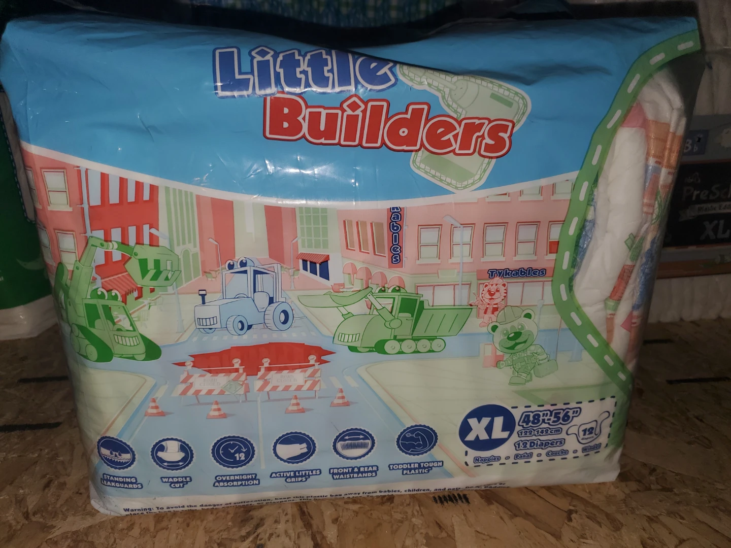 Little Builders XL Adult Diapers