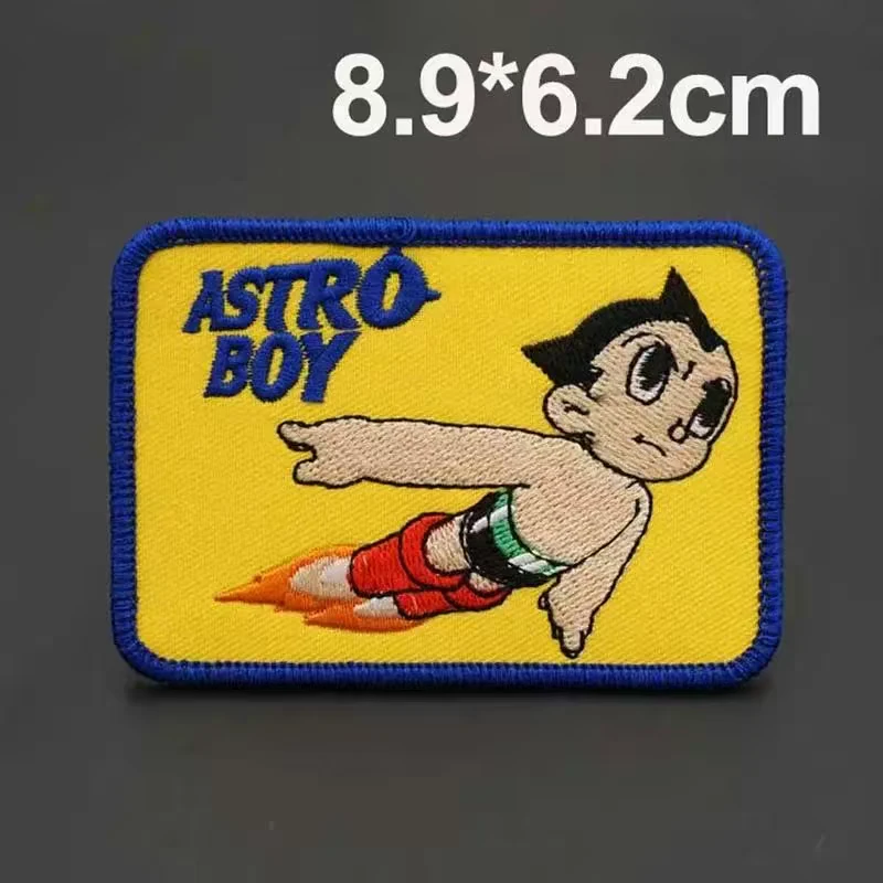 New Astro Boy Embroidered Iron-On Patches - photo 5