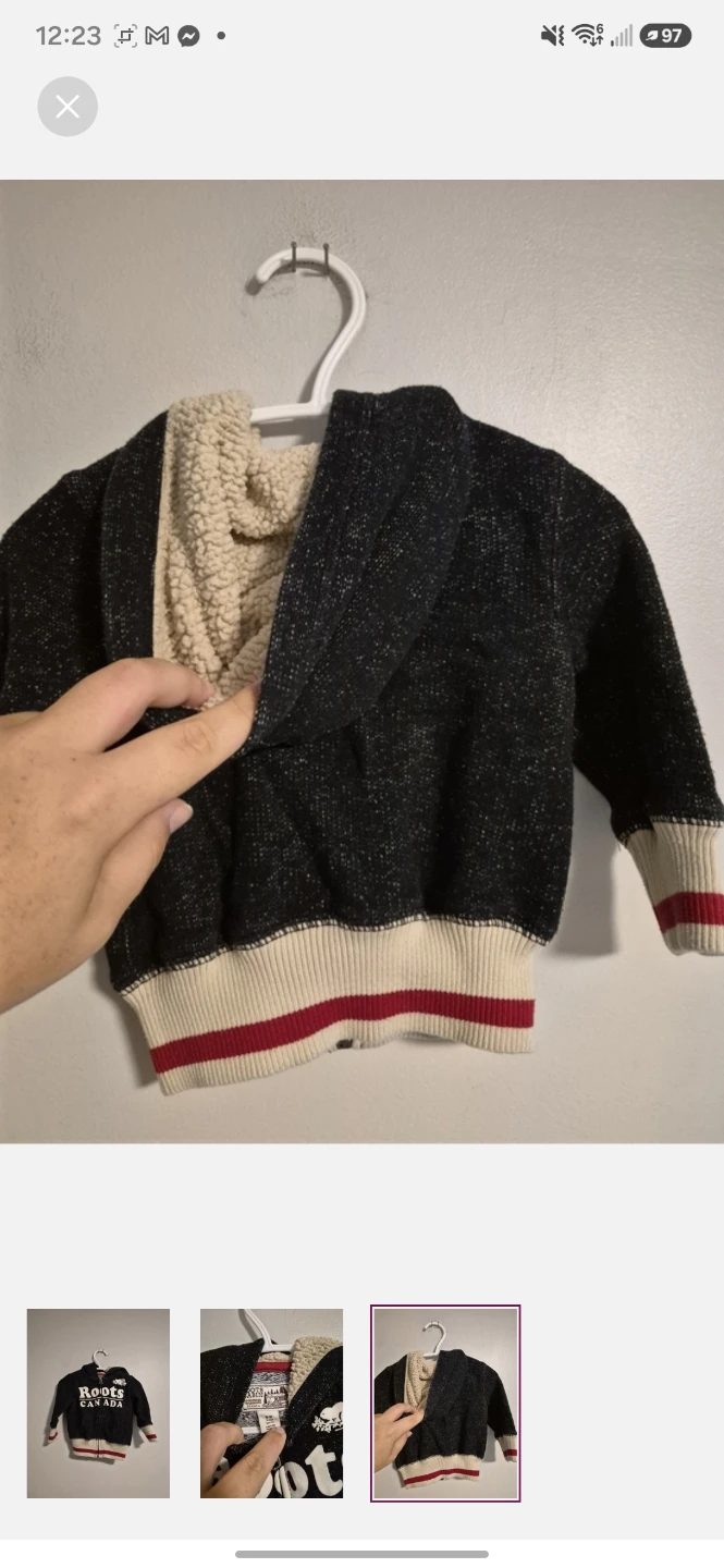 Roots Canada Baby Zip-Up Hoodie - photo 3