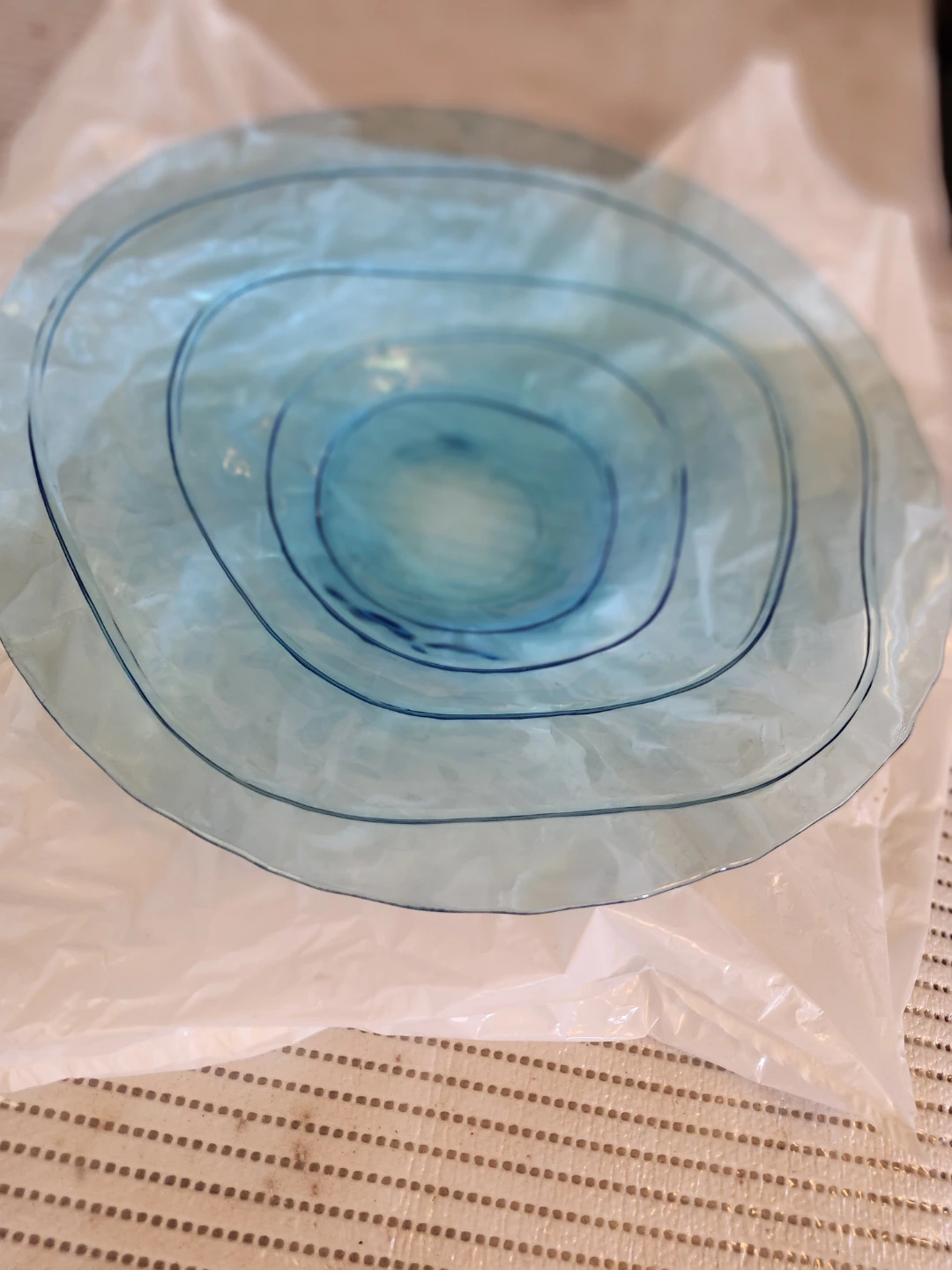 Blue Glass Bowl