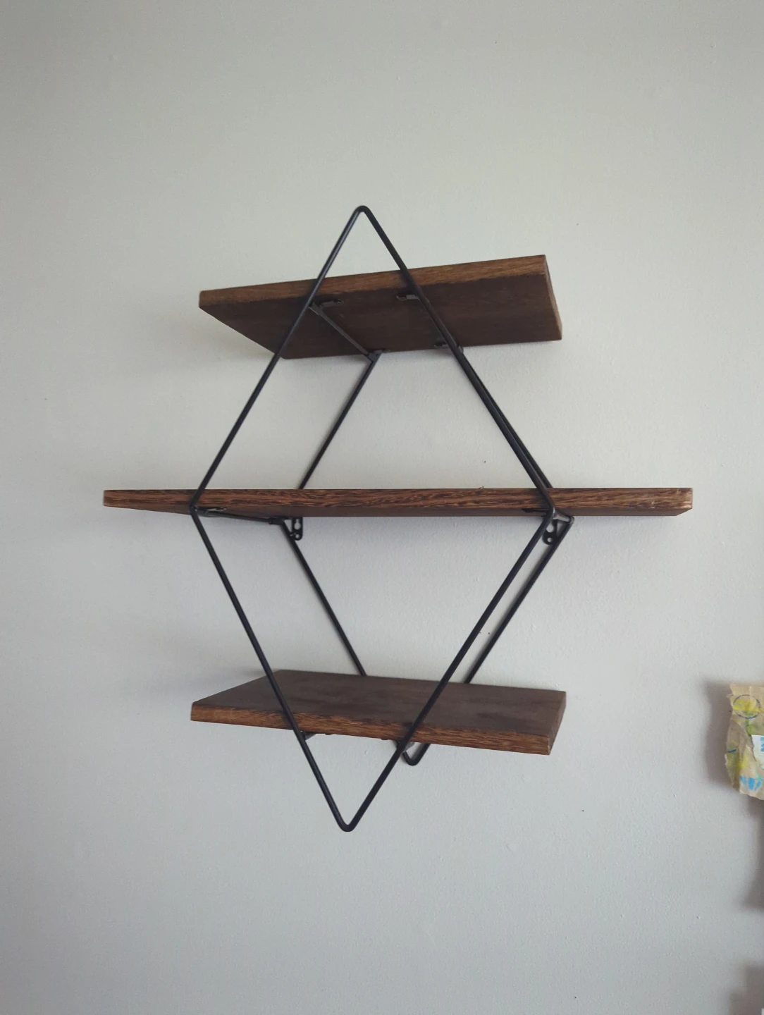 Geometric Wall Shelf