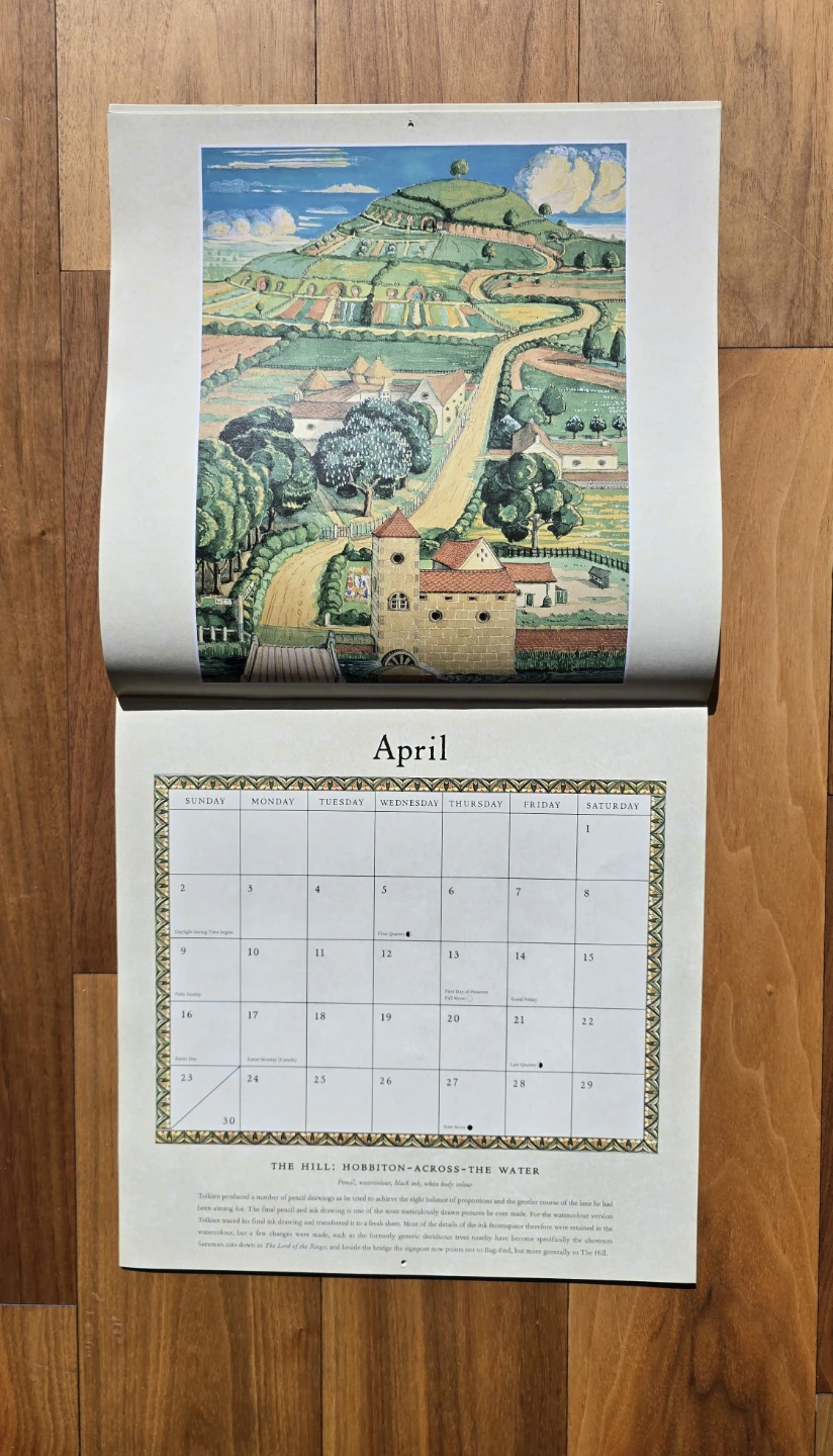 2006 The Hobbit Calendar - photo 4