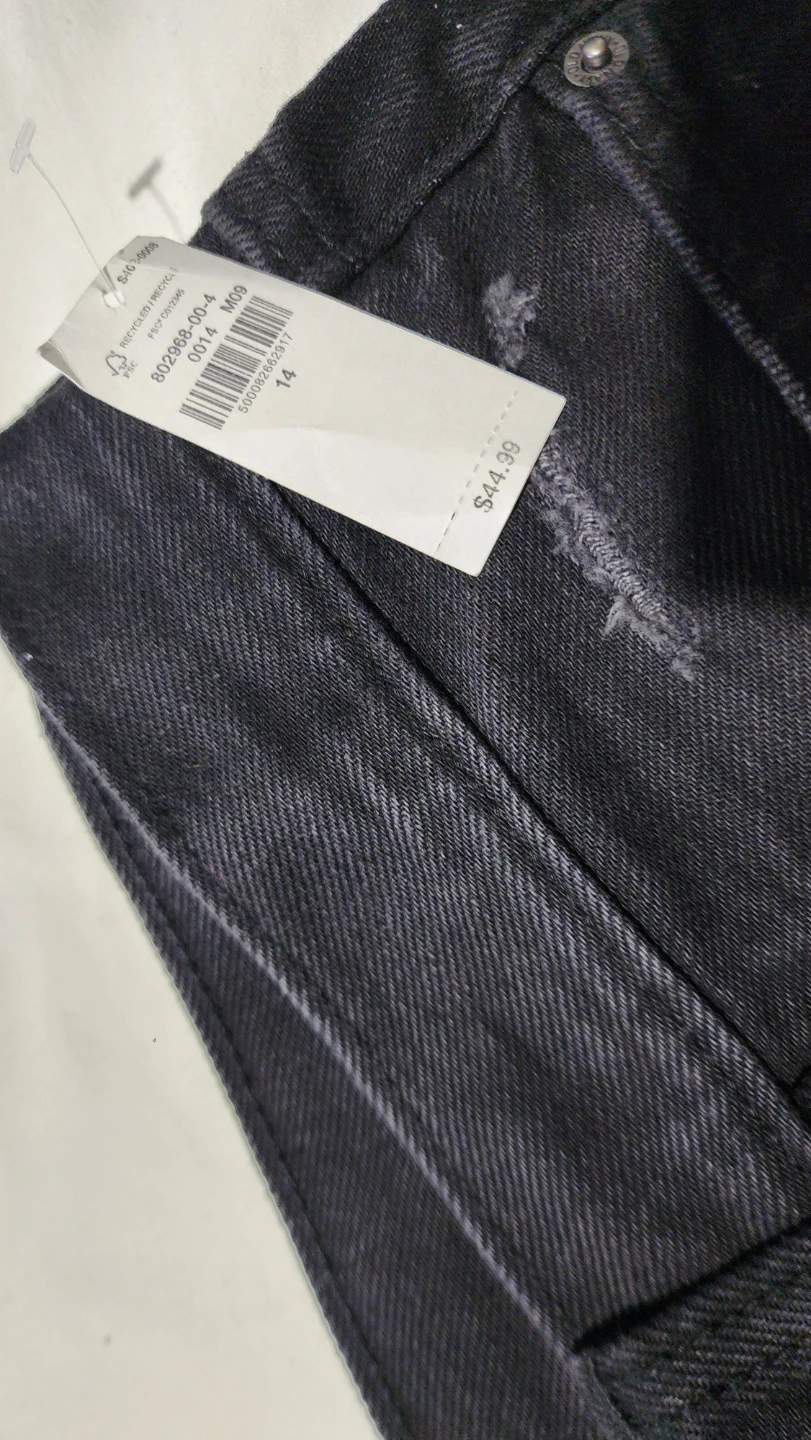 Old Navy High-Rise Slouchy Straight Jean Shorts - photo 3