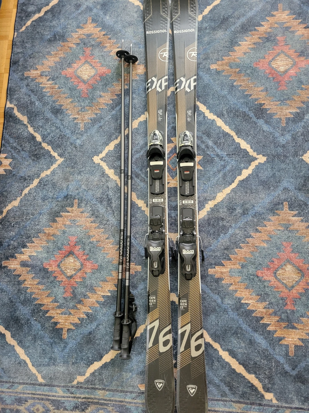 Rossignol Experience 76 Skis with Salomon Poles - photo 4