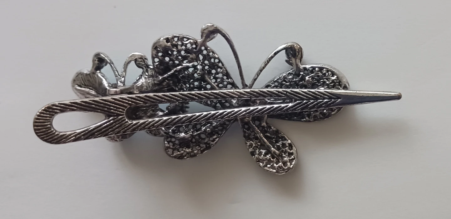 Crystal butterfly hair clip - photo 2