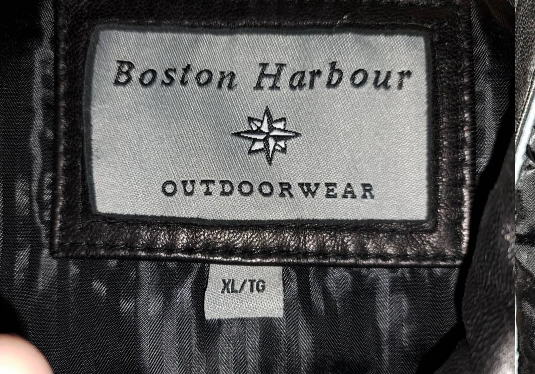 Boston Harbour Black Leather Jacket - photo 4