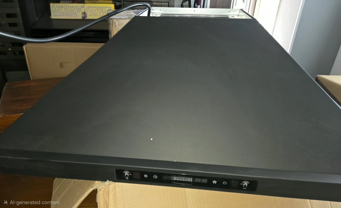 iKTCH 36-inch Black Wall Mount Range Hood - photo 4