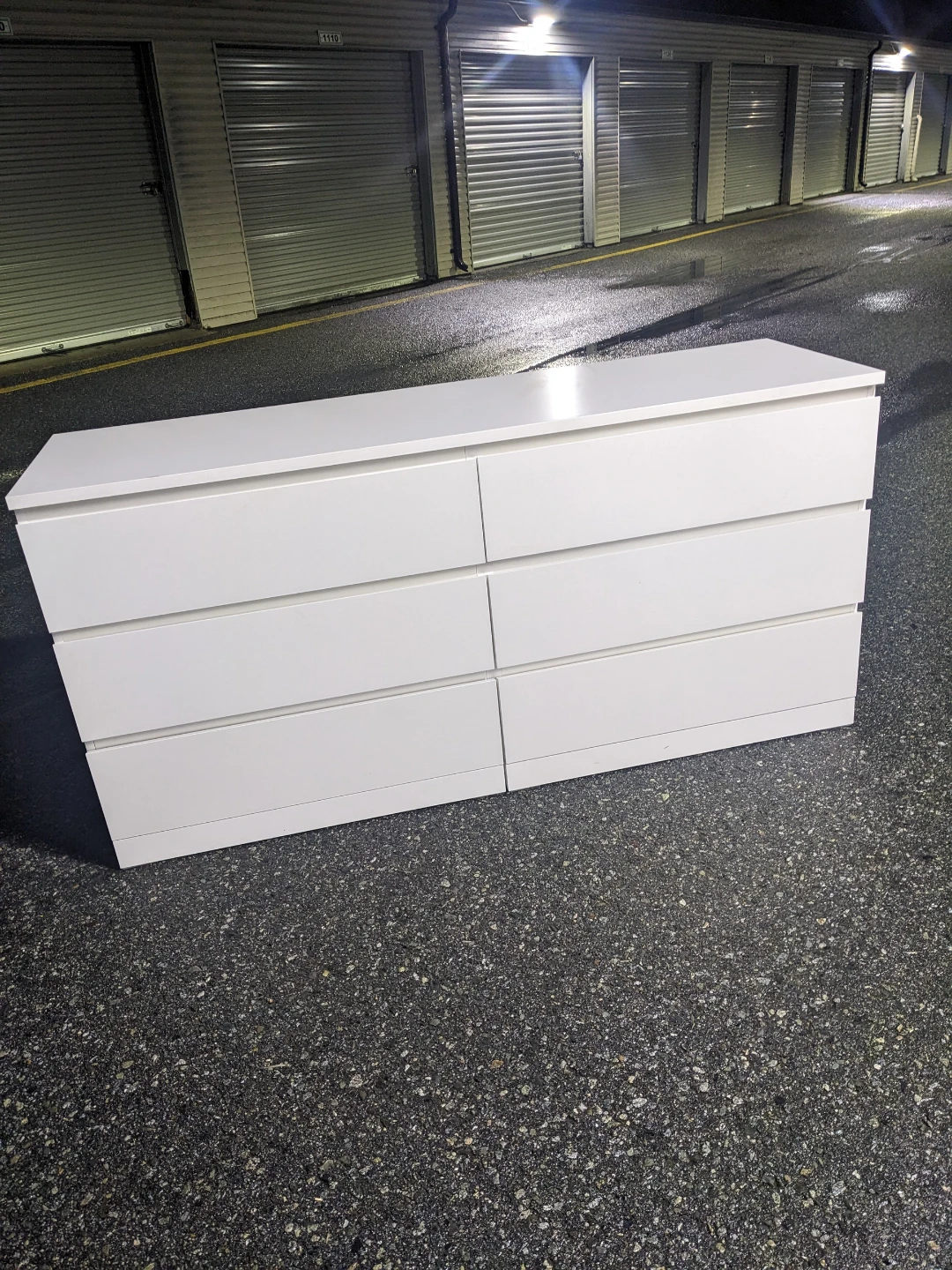 Malm Ikea dresser delivery available