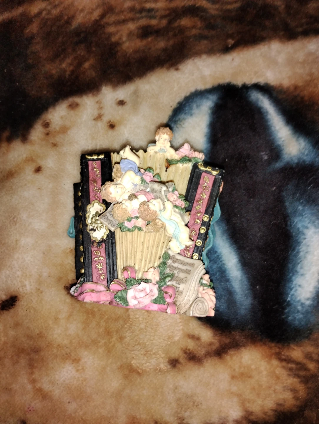 Twinkle Canada Vintage Musical Cherub Accordion Decor - photo 3