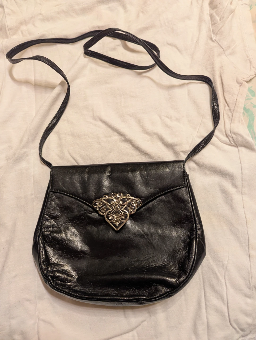 Charles Jourdan Paris leather crossbody bag