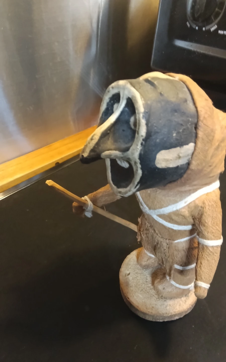 Piaroa "Warime" Ritual Bark Doll - photo 2