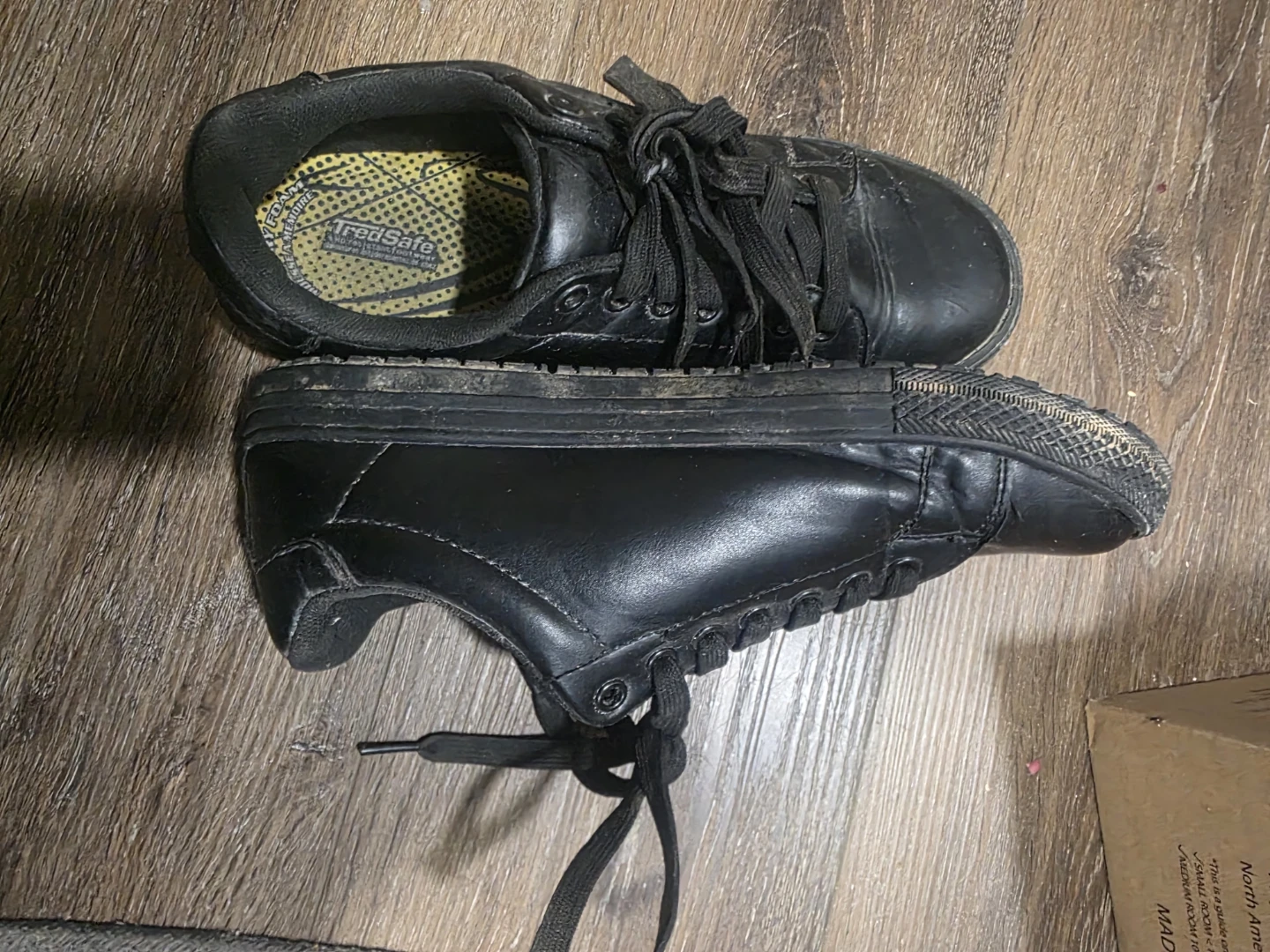 TredSafe Black Slip-Resistant Memory Foam Shoes - photo 2
