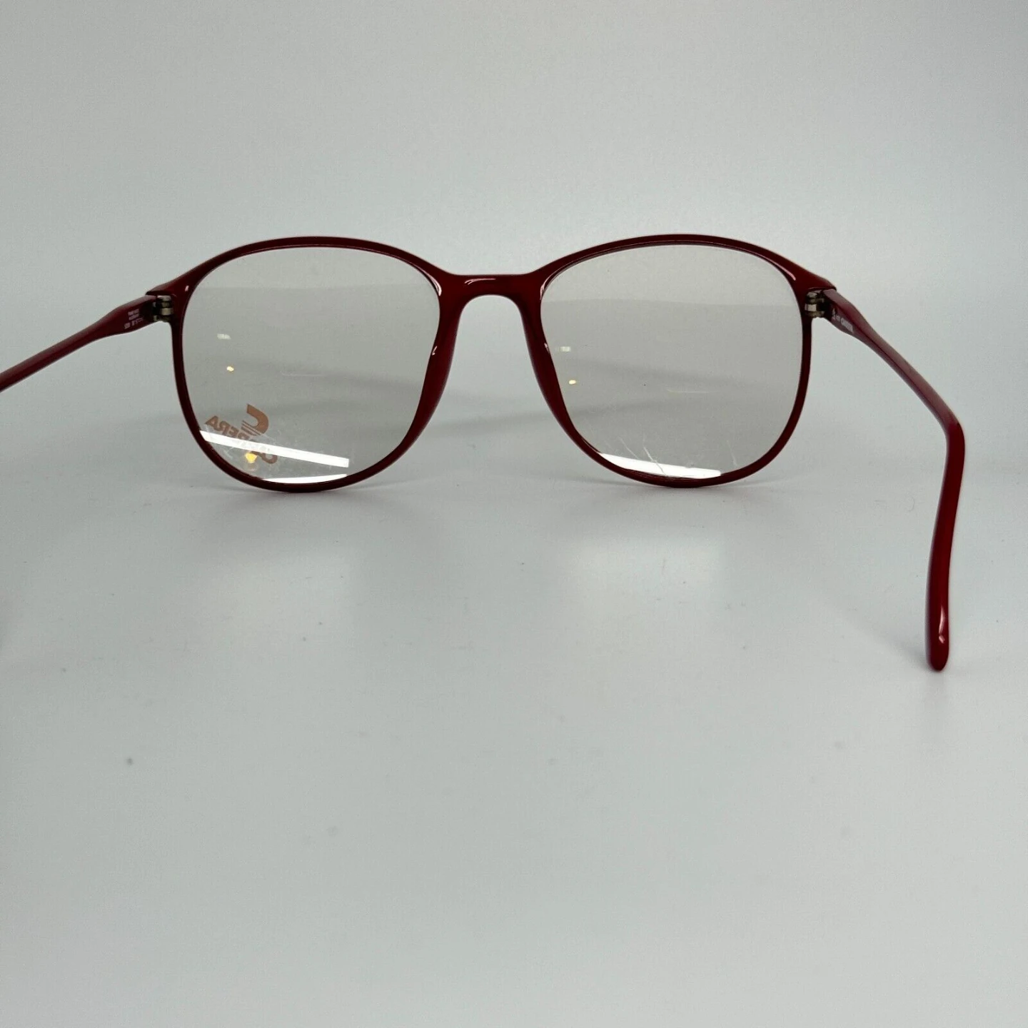 Vintage Carrera 5358 Red Round Frames