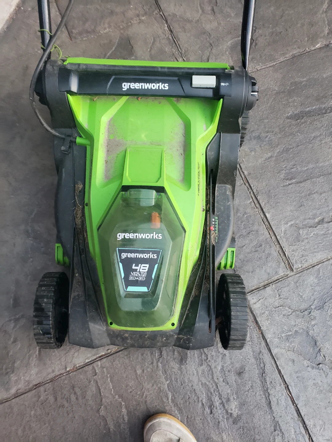 Greenworks 48V 17-inch Cordless Lawn Mower - photo 2