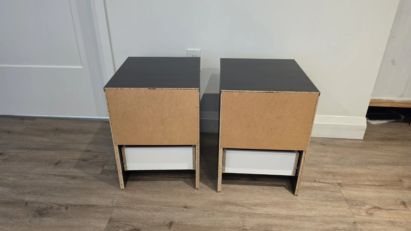 Set of two MALM Chest of 2 drawers, black-brown - photo 4
