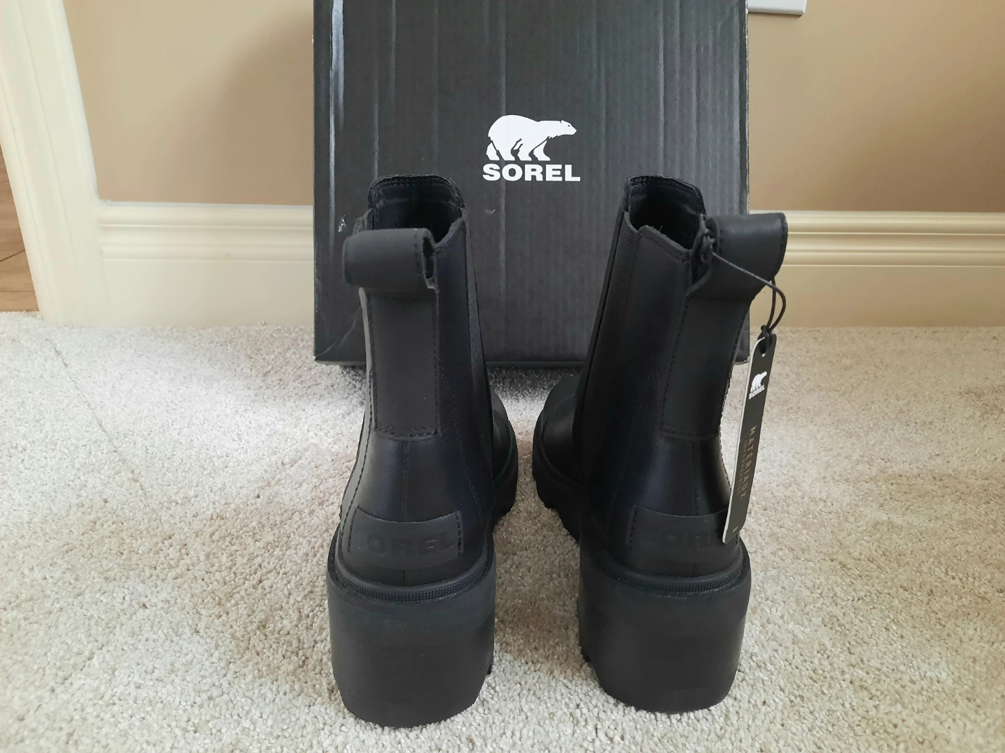 New Sorel Leather Waterproof Boots - photo 4