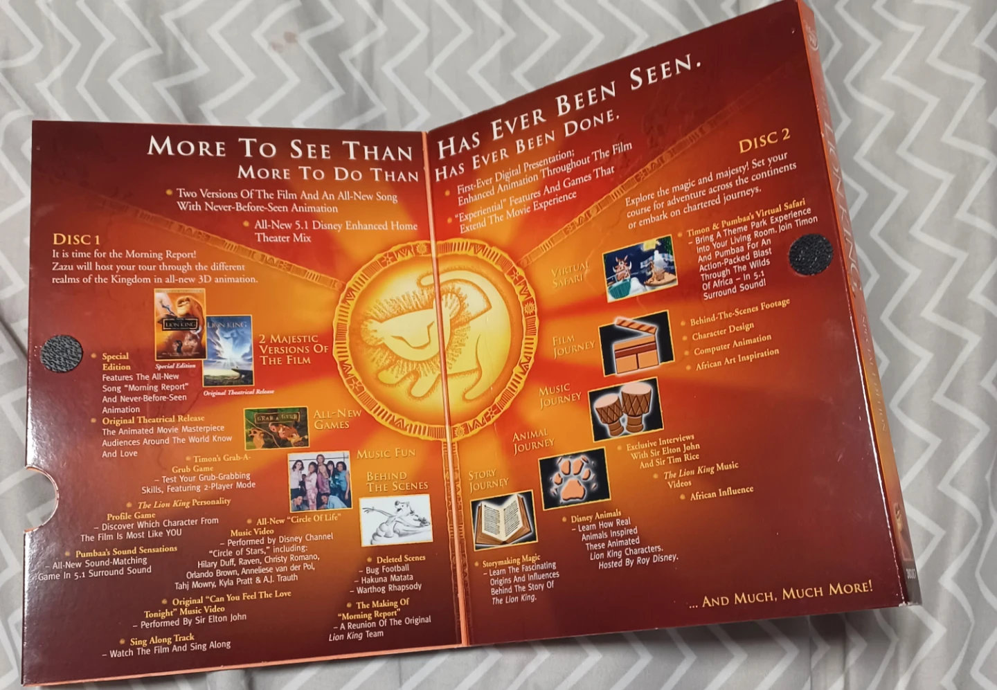 The Lion King 2-Disc Special Edition Slipcover Only - photo 2