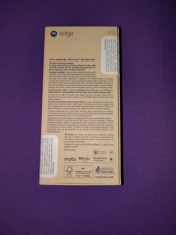 Motorola Edge 2024 Locked / Blocked to T-Mobile - photo 5