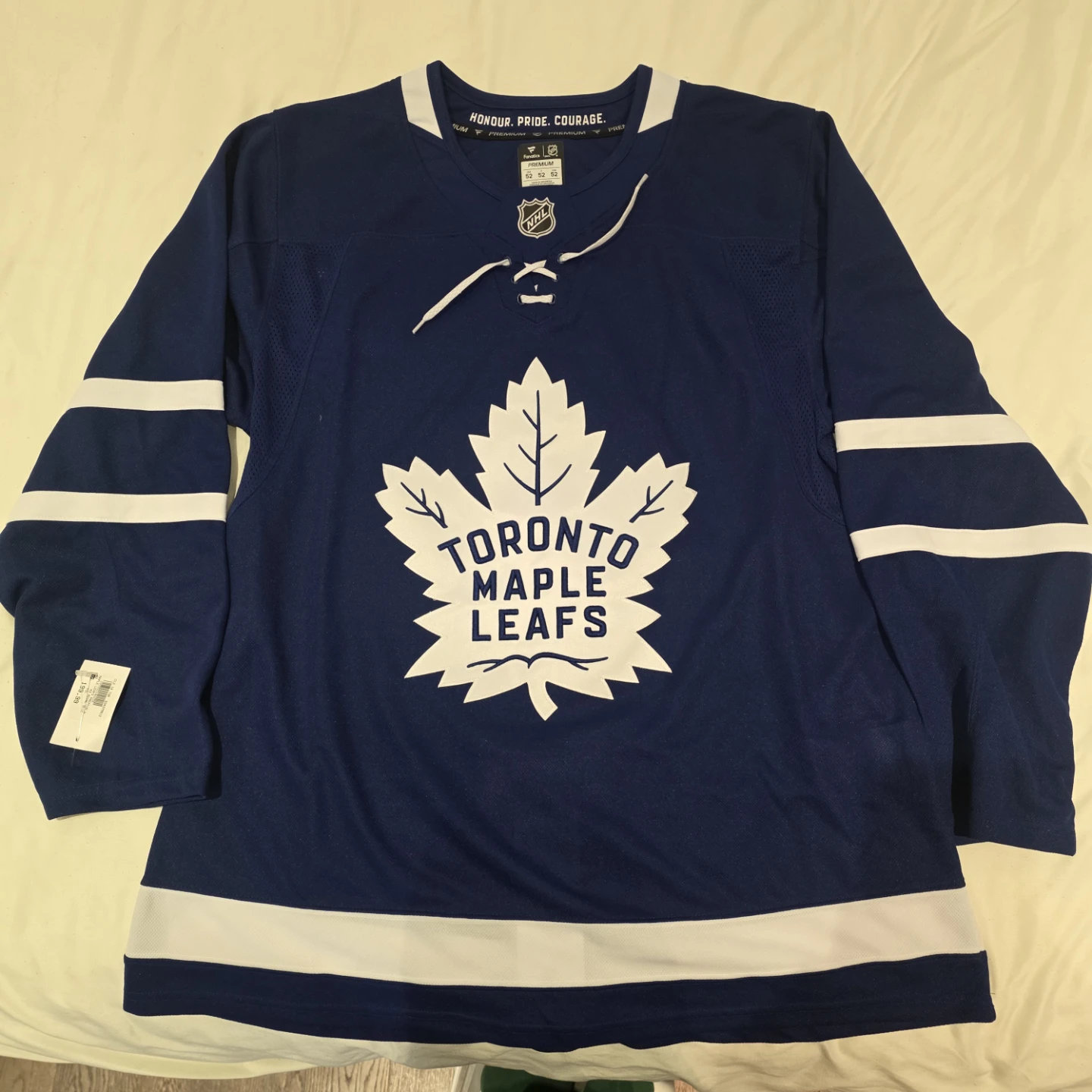 Fanatics Toronto Maple Leafs Jersey Size 52