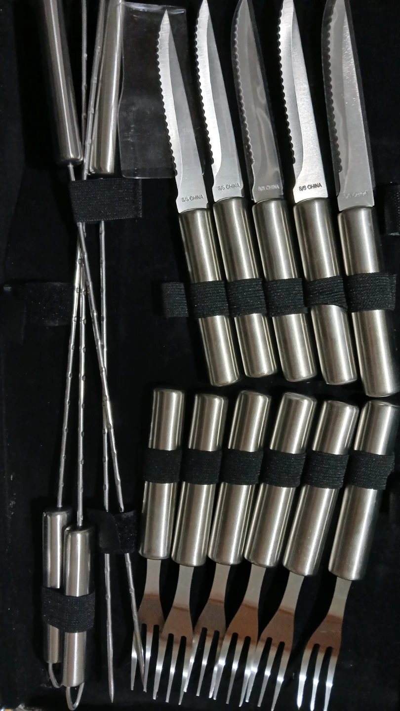 Stainless steel BBQ set for $60.00 - photo 5