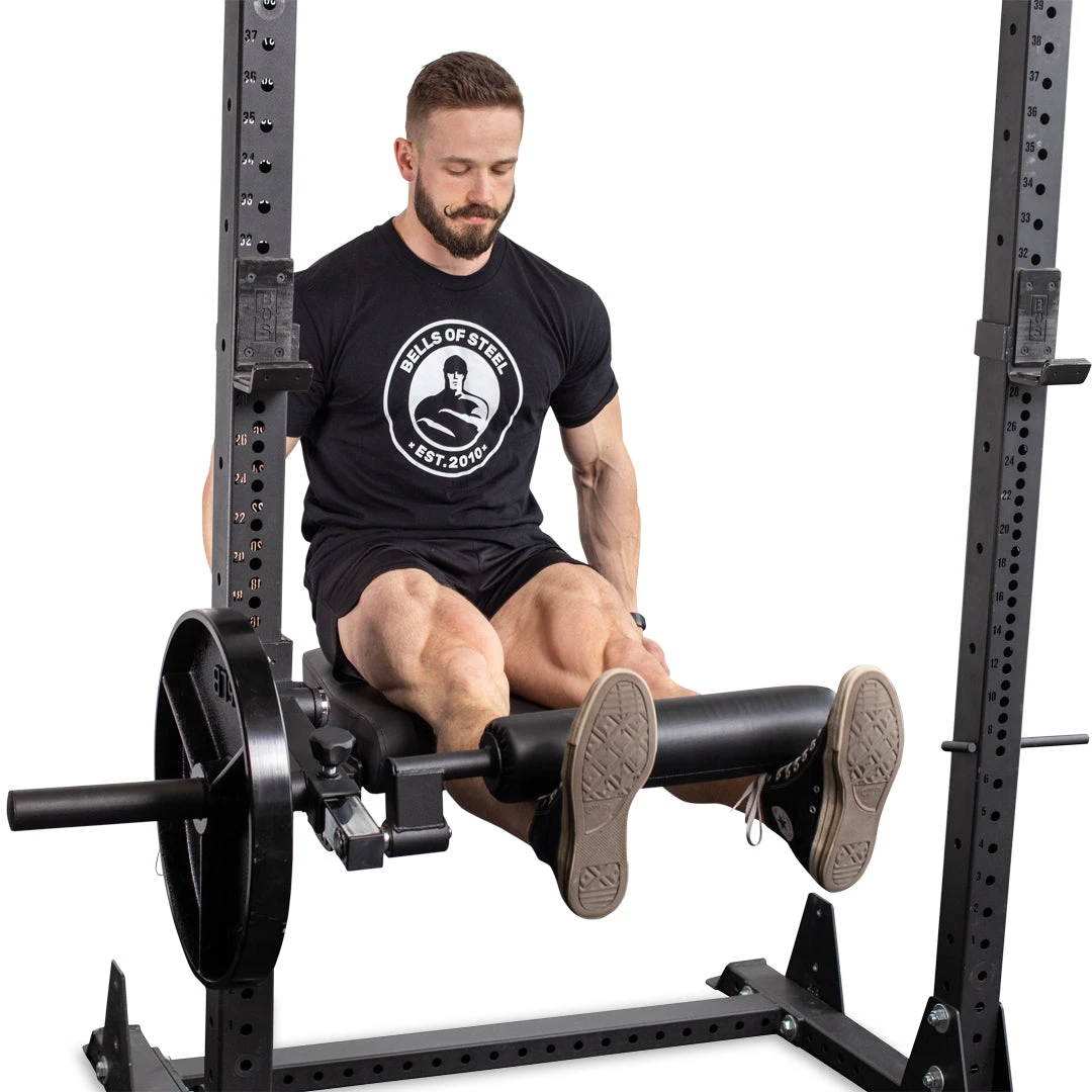 BNIB - Bells of Steel Leg Extension and Curl Rack Attachment