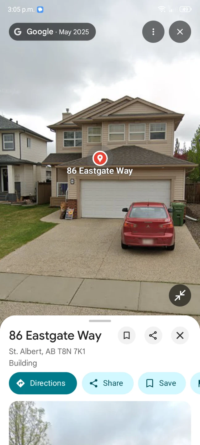 2 Storey home in St.Albert
