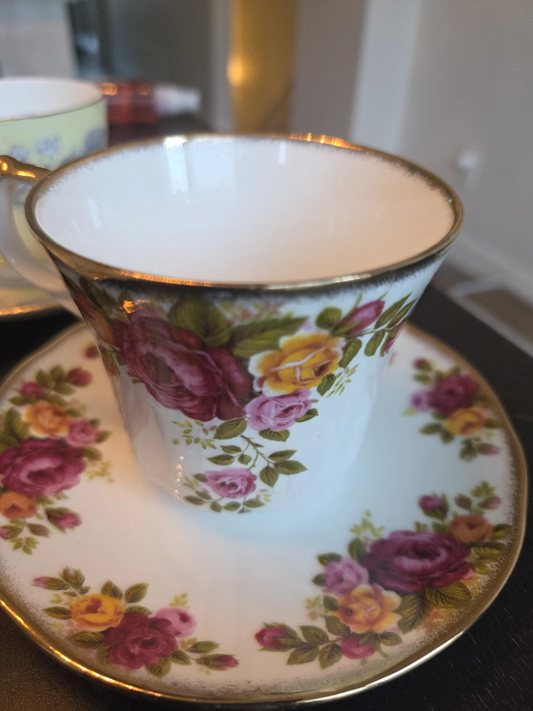 Springfield Bone China Tea Cup and Saucer Set