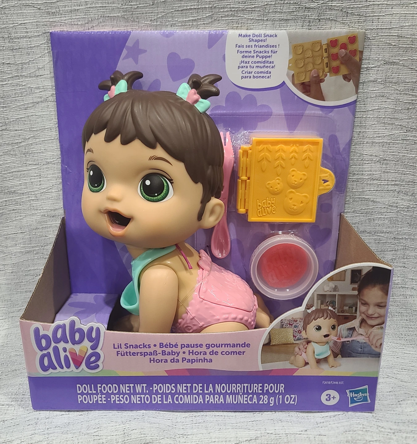 Baby Alive Lil’ Snacks Doll Set
